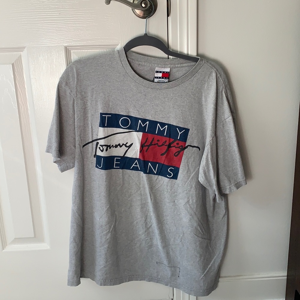 vintage oversized Tommy Hilfiger t-shirt